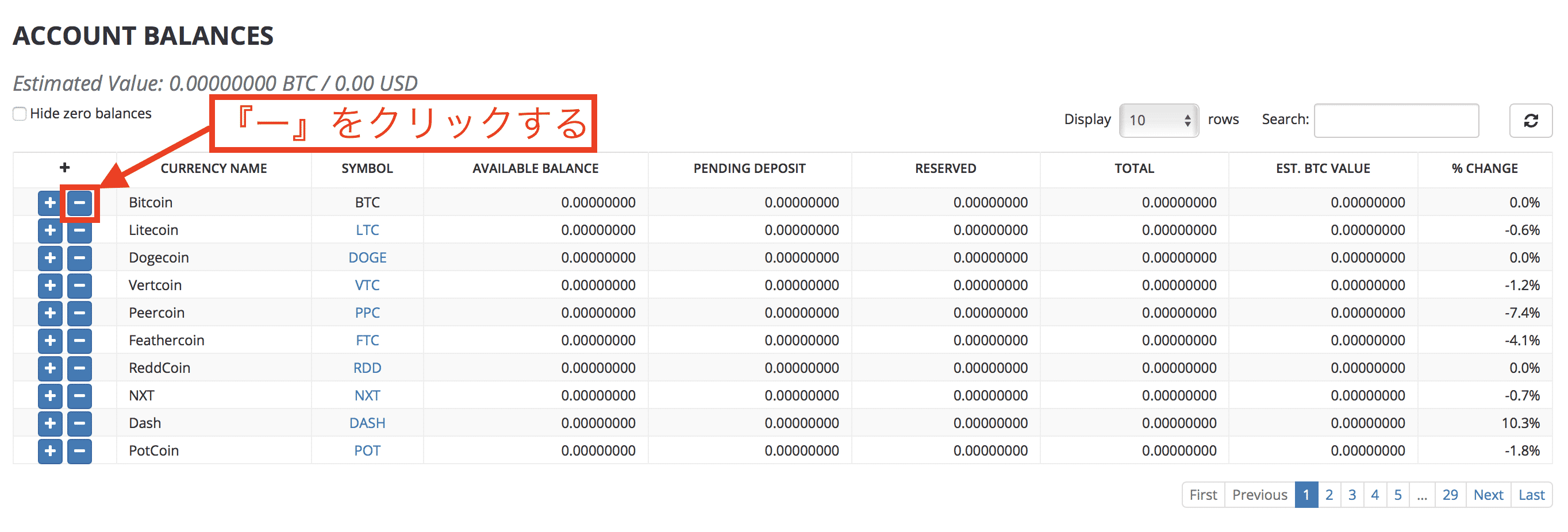 Bittrex(ビットレックス)の入金・出金・送金方法8
